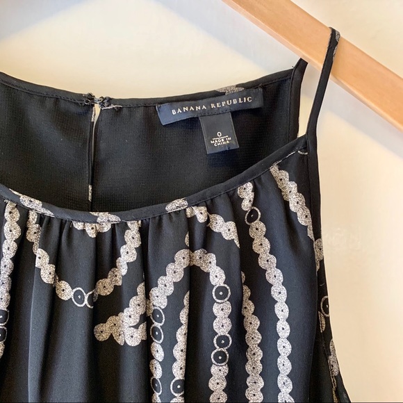 Banana republic silk sleeveless dress 0 - Picture 2 of 7